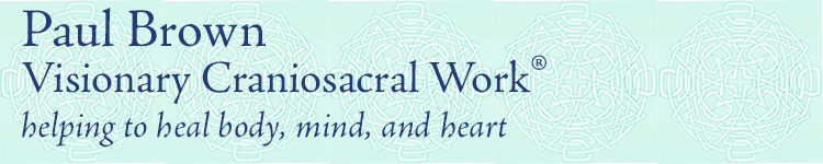 paul brown

          visionary craniosacral work